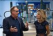 Bundestagsabgeordnete Daniela Ludwig und SOMIC Inhaber Patrick Bonetsmüller