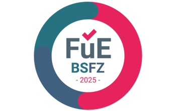 BSFZ-Siegel - Bescheinigung für intensive Forschungs- und Entwicklungsarbeit