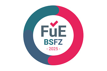 BSFZ-Siegel - Bescheinigung für intensive Forschungs- und Entwicklungsarbeit